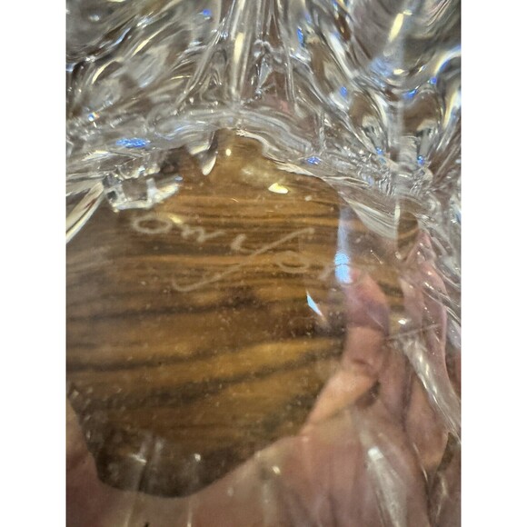 3 Signed ORREFORS Crystal Tulip Bowls - Picture 6 of 9